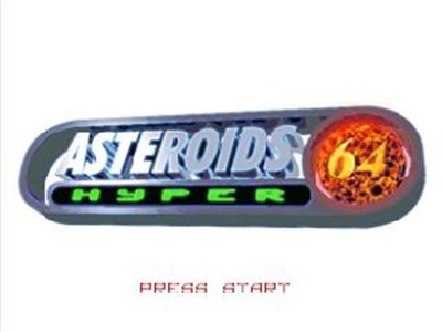 Asteroids Hyper 64 - Nintendo N64 Game