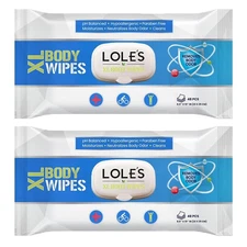 Body Wipes XL Wet for Adults 192 Count 4 Pack