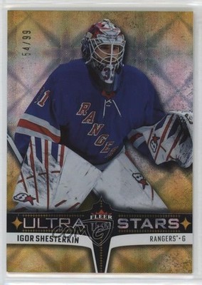 2024-25 Upper Deck Fleer Ultra Stars Gold 54/99 Igor Shesterkin #US-1 1e7g