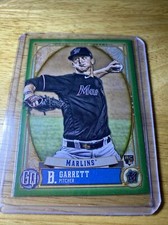2021 Topps Gypsy Queen Braxton Garret RC Marlin Green Parallel #227. Mint ⚾️