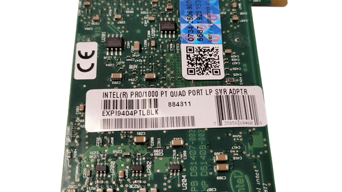 Intel Pro/1000 PT EXPI9404PTLBLK Quad Port 1GB Network Card Full Height 884311 - Afbeelding 3 van 3