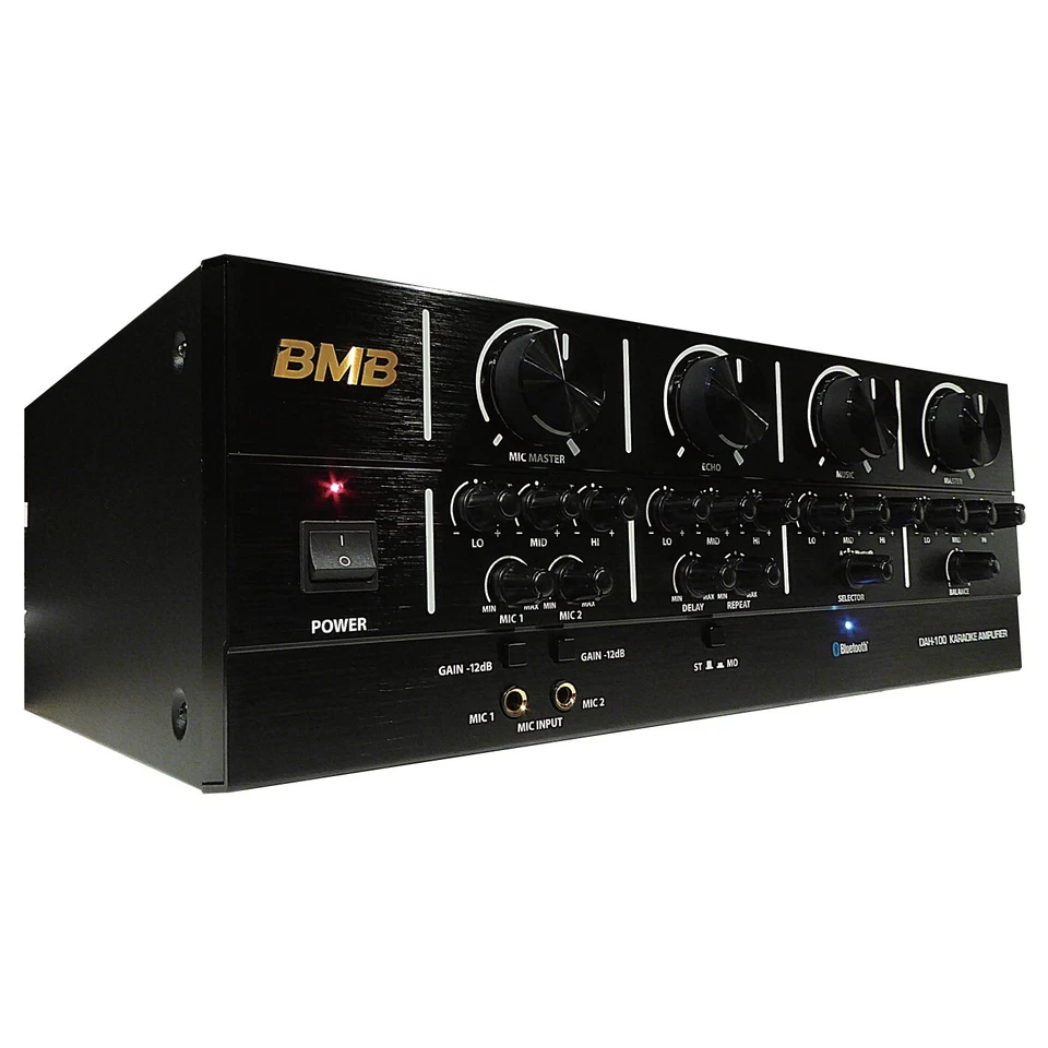 BMB DAH-100 200W Karaoke Mixing Amplifier with Bluetooth - image 2 of 3