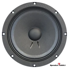 Faital Pro 8FE200 4ohm 8" Woofer Midrange Midbass Replacement speaker 260W 95dB