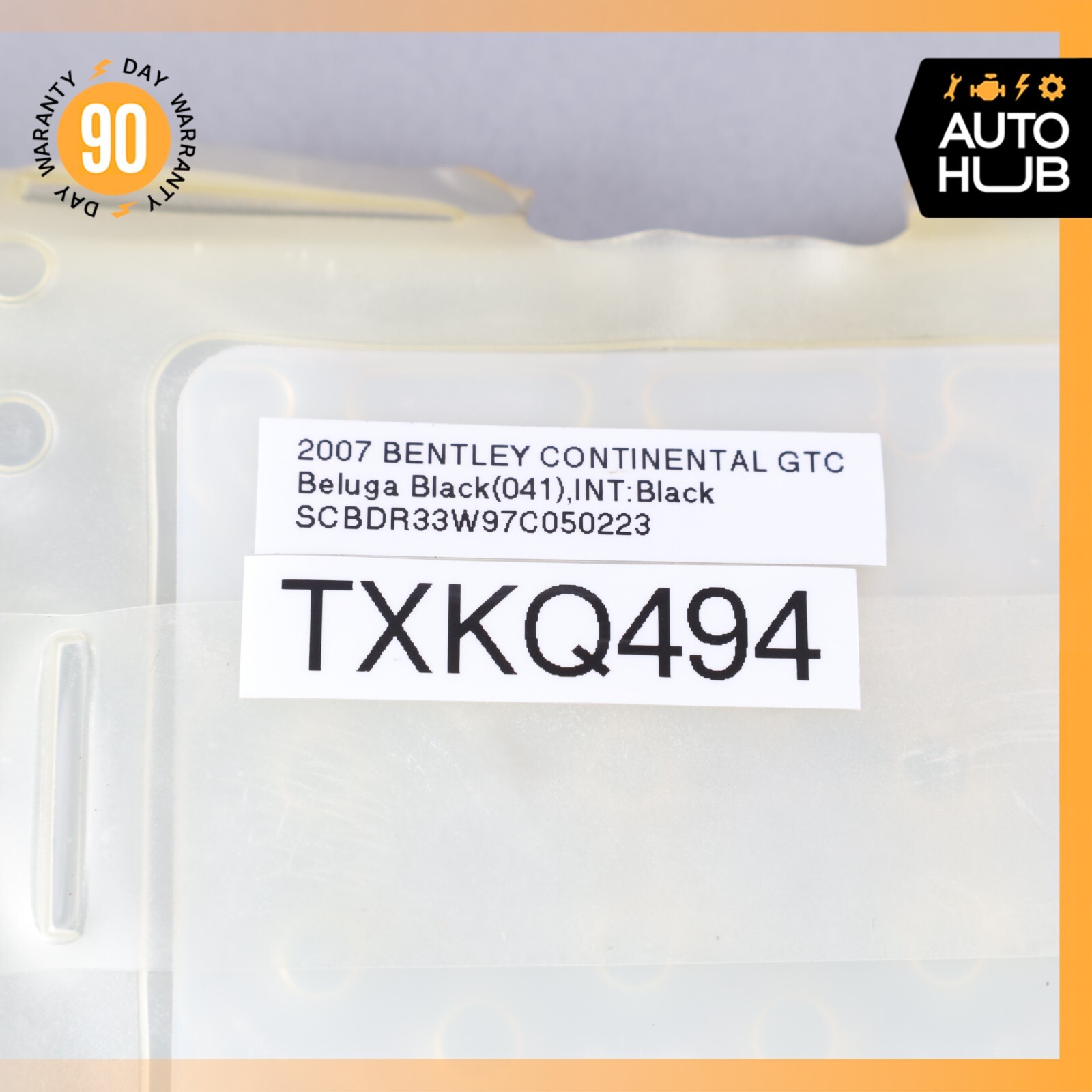 03-11 Bentley Continental GTC GT Seat Occupancy Sensor SRS Mat 3W3959337 OEM 62k