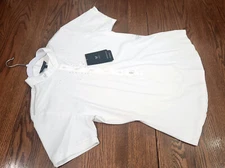 Horse Pilot, New, Aerolight short sleeve shirt, white/grey, XL