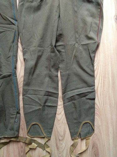 Vintage Soviet old Army USSR Uniform Military Galife Breeches Trouser soldier - 第 4/12 張圖片