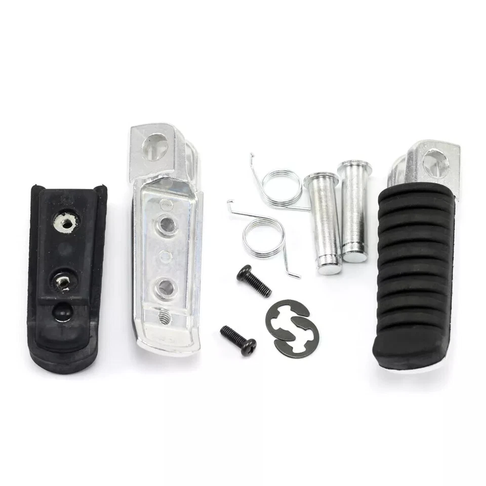 Rider Front Foot Pegs Adapters For KAWASAKI ER-6N NINJA 650R/1000 VERSYS KLE650 - Imagem 2 de 4