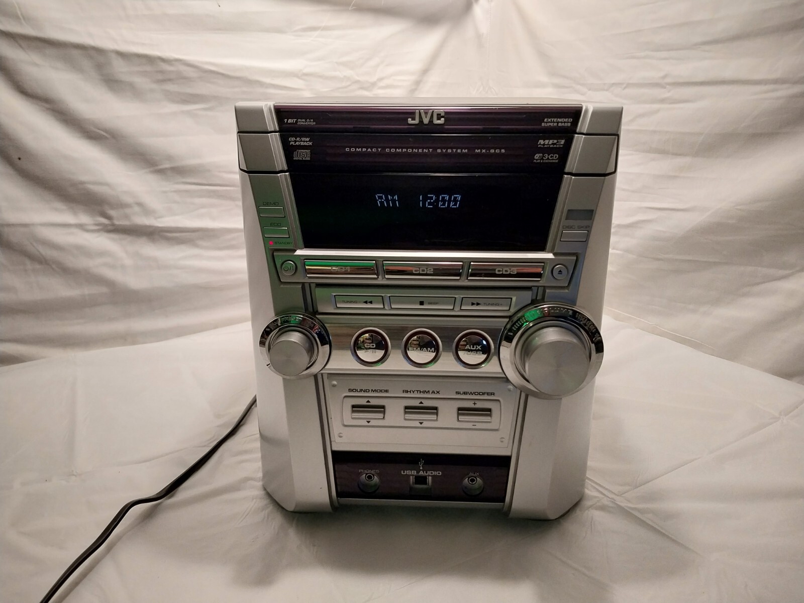 JVC MXGC5 Receiver ONLY For Parts Read Description/See Video eBay