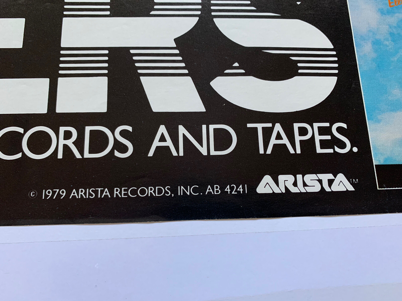 RARE Original 1979 The Rollers Elevator Promo Pop Rock Poster 36