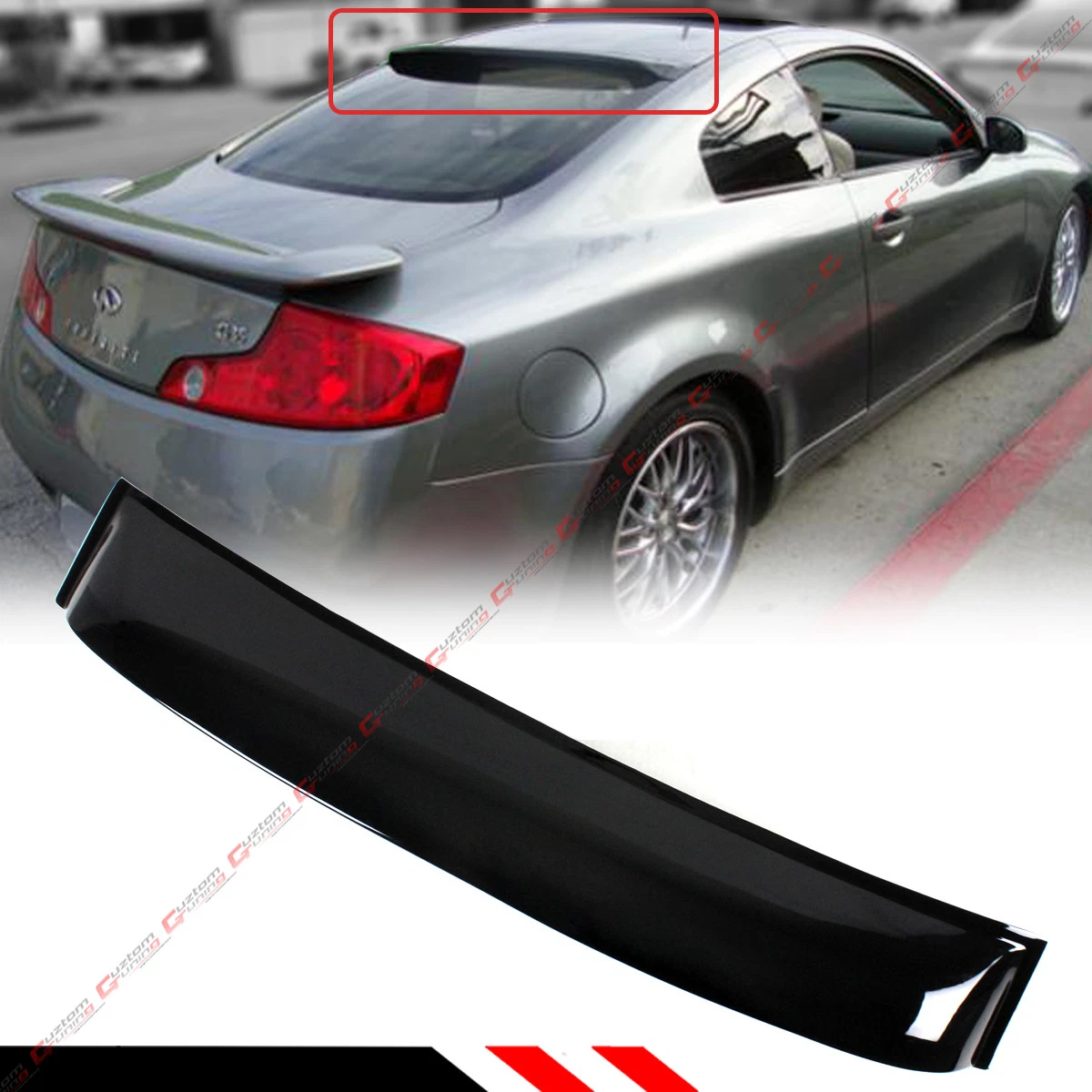G35 coupe rain guards deals