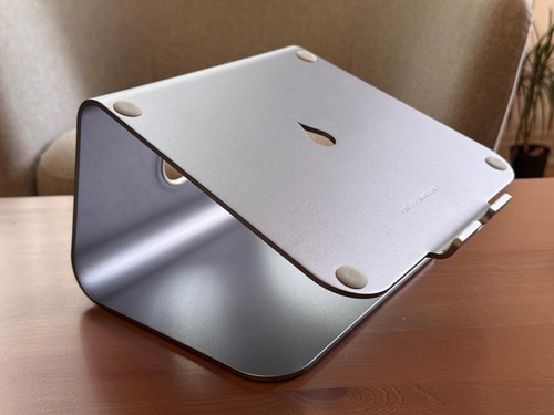 Rain Design mStand Solid Aluminum Laptop/Notebook Stand, Space Gray - 第 1/2 張圖片