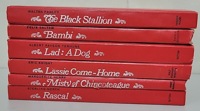 (6) Junior Deluxe Edition Children s Classics McNally Dutton Schuster Holt
