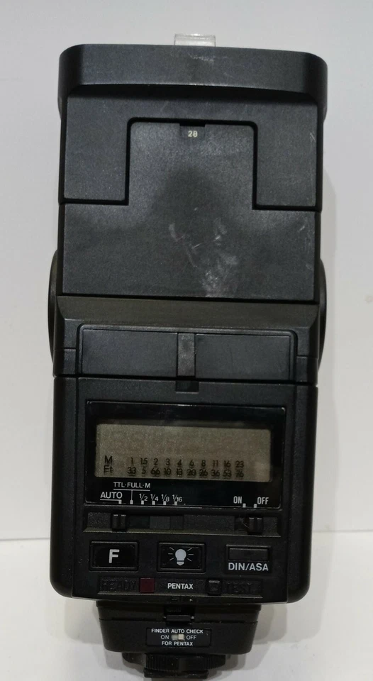 Achiever 632LCD Dedicated Thyristor Flash For Pentax Tested and Working - Image 2 of 4