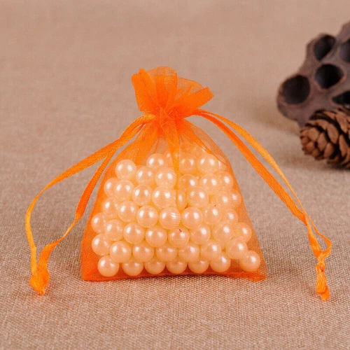 2"x3" Sheer Drawstring Organza Bags Jewelry Pouches Wedding Party Favor Gift Bag - Picture 38 of 47