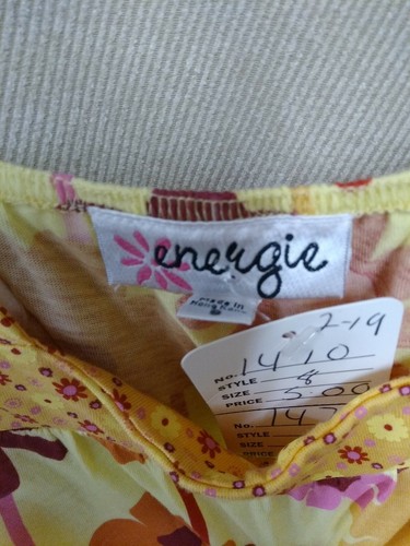 Girls energie Shirt size small Floral Pattern New With Tags - Picture 2 of 6