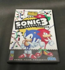 MD MEGA DRIVE SONIC THE HEDGEHOG 3 JPN IMPORT