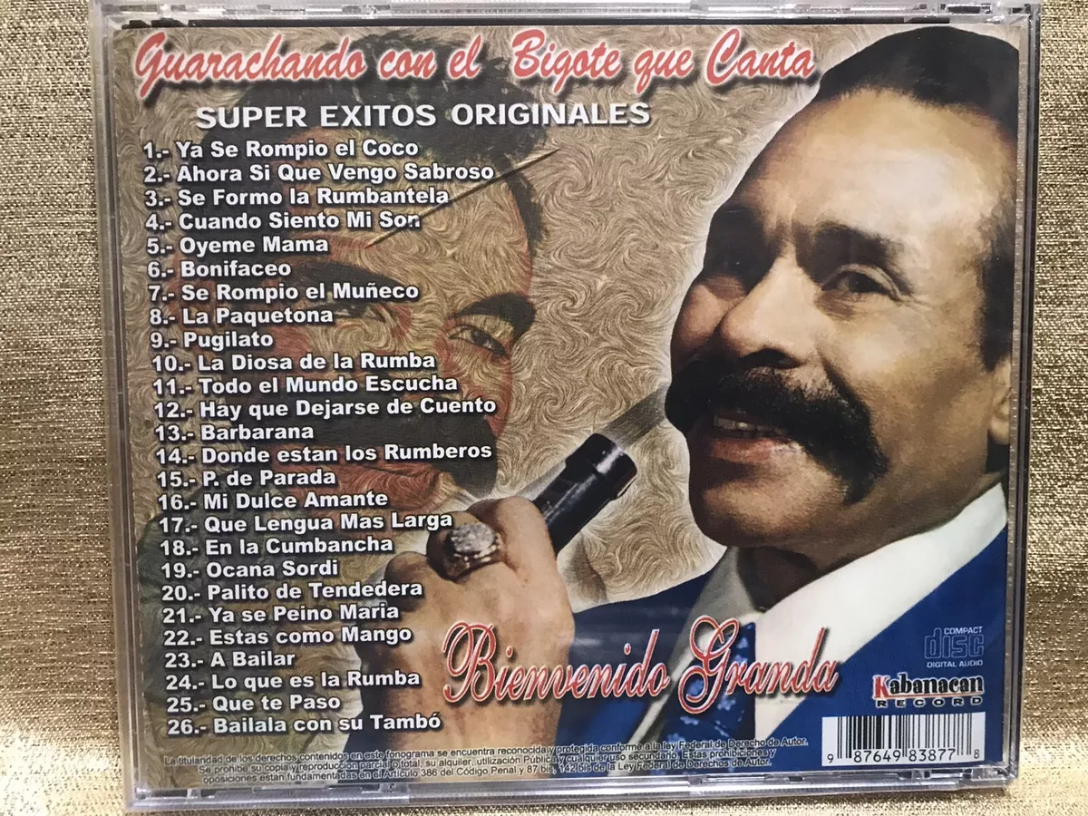 Rare CD Bienvenido Granda Guarachando V1 Ahora Si Que Vengo sabroso  Bonifaceo