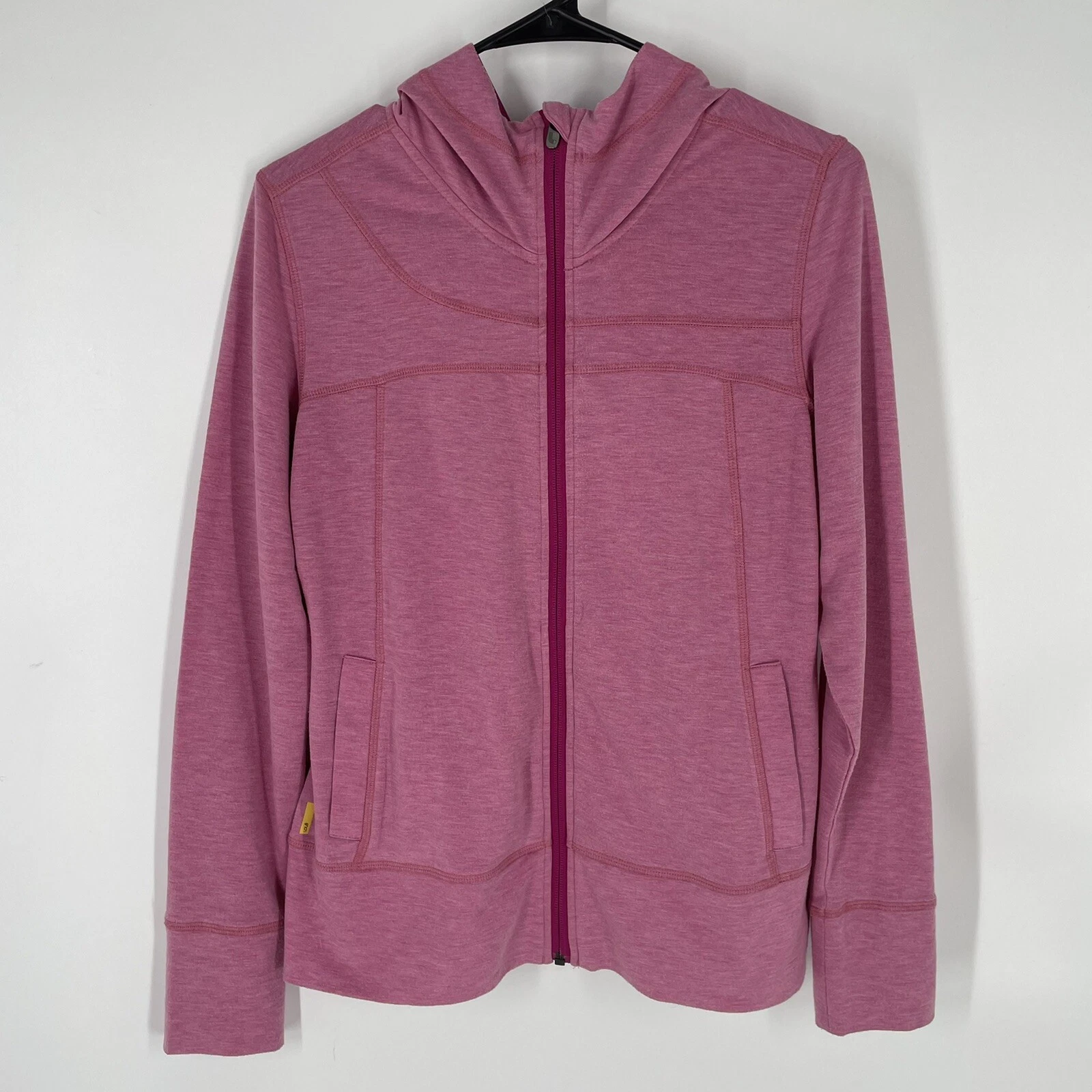 lole hooded full zip up cardigan jacket
