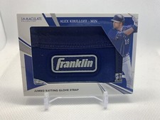 Alex Kirilloff #1/5 FRANKLIN JUMBO BATTING GLOVE 2021 Immaculate Baseball