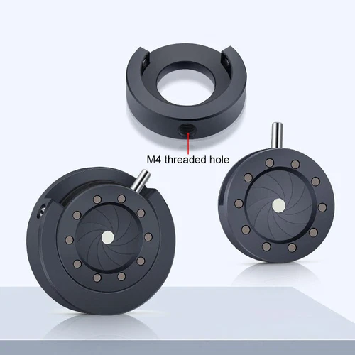 1-12 mm optische Irisblende manuelle Blende variables Modul Kamera/Mikroskop - Bild 5 von 9
