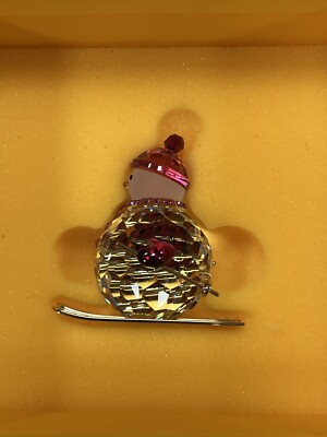 Swarovski Crystal HOLIDAY CHEERS Dulcis Snowman Pink 5687121 | eBay