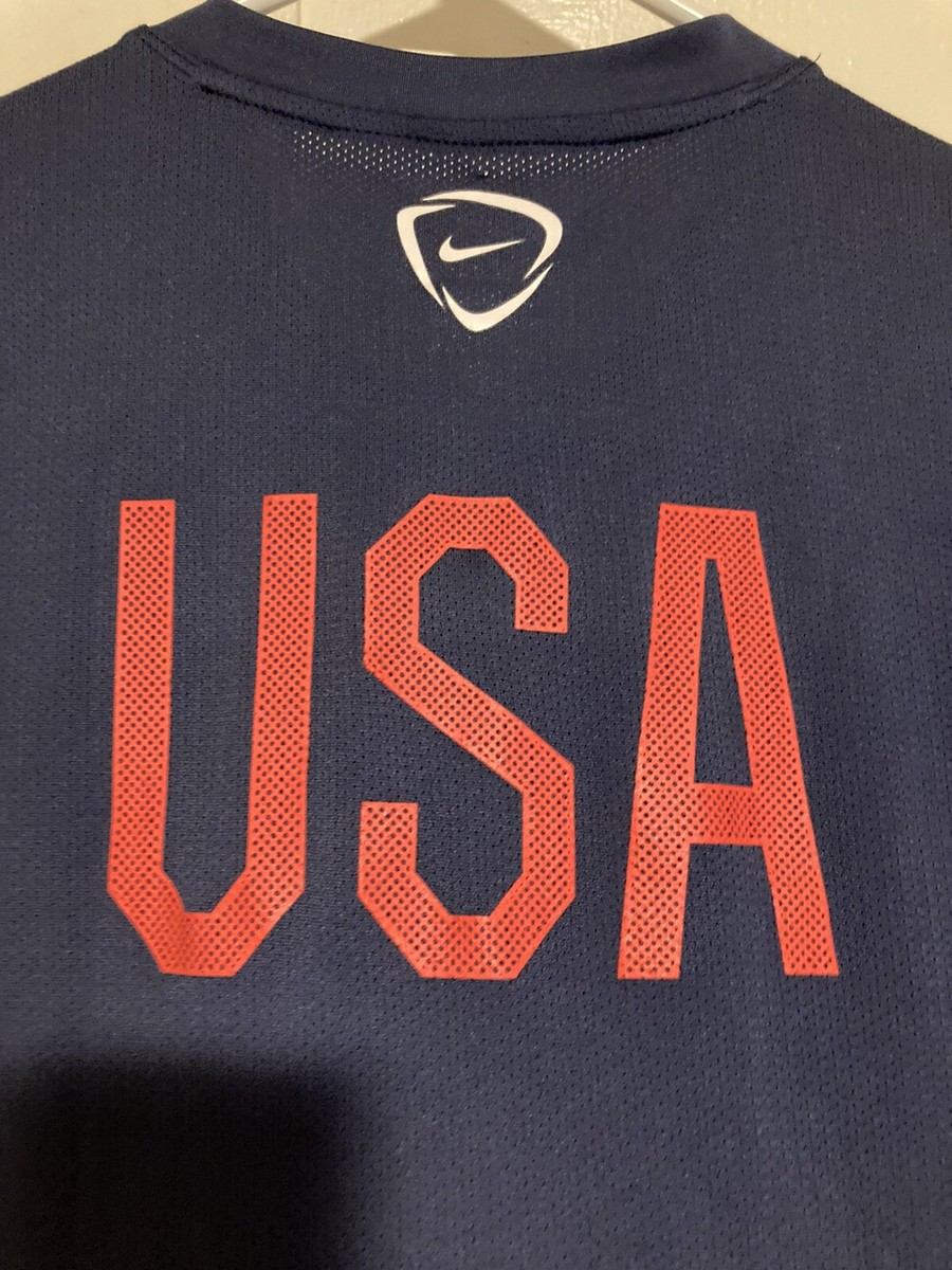 Team USA Soccer Nike Dri-Fit Training Jersey Adult Small | eBay