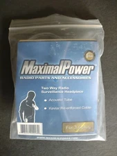 MaximalPower RHF 617-1N 3.5mm RECEIVER/LISTEN ONLY Surveillance Headset Earpiece