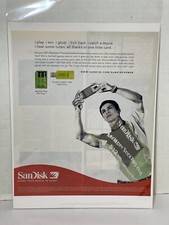 Sandisk Memory Stick Pro Duo PSP - Video Game Print Ad / Poster Promo Art 2006