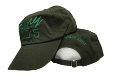U.S. Army 1775 Olive Green Embroidered Washed Style Hat Ball Cap Cover