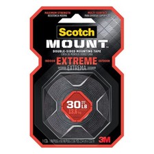 Scotch-Mount Extreme Double-Sided Mounting Tape 414H,1 in x 60 in
