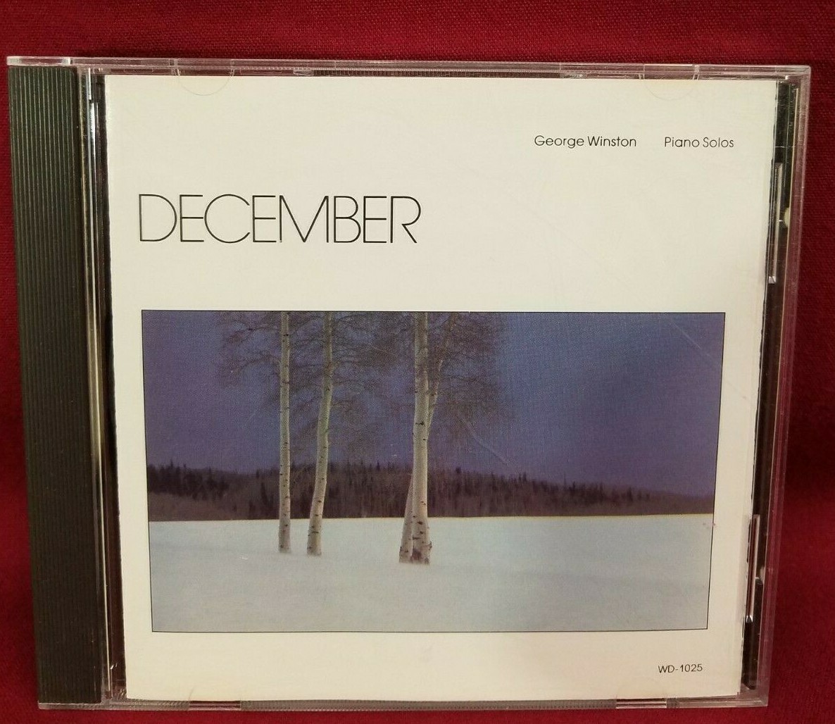George Winston December Piano Solos CD 1982 FREE SHIPPING