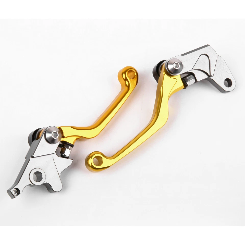 For Suzuki DRZ400S /SM 2000-2021 Clutch Brake Pivot Levers CNC Gold US 2015 2016 - Image 3 of 4