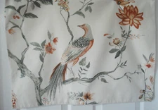 The Company Store Bird Floral Print Standard Sham