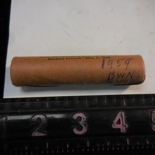 1 Roll Of 50 GEM BU 1959  Lincoln Wheat Cents 1c Penny MS Gem UNCIRCULATED