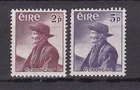 IRELAND 1957 THOMAS O'CROHAN SET NEVER HINGED MINT