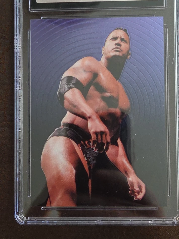 1999 WWF WWE SmackDown! The Rock #45 Comic Images CGC  Chromium Gem NXT  - Image 3 of 4