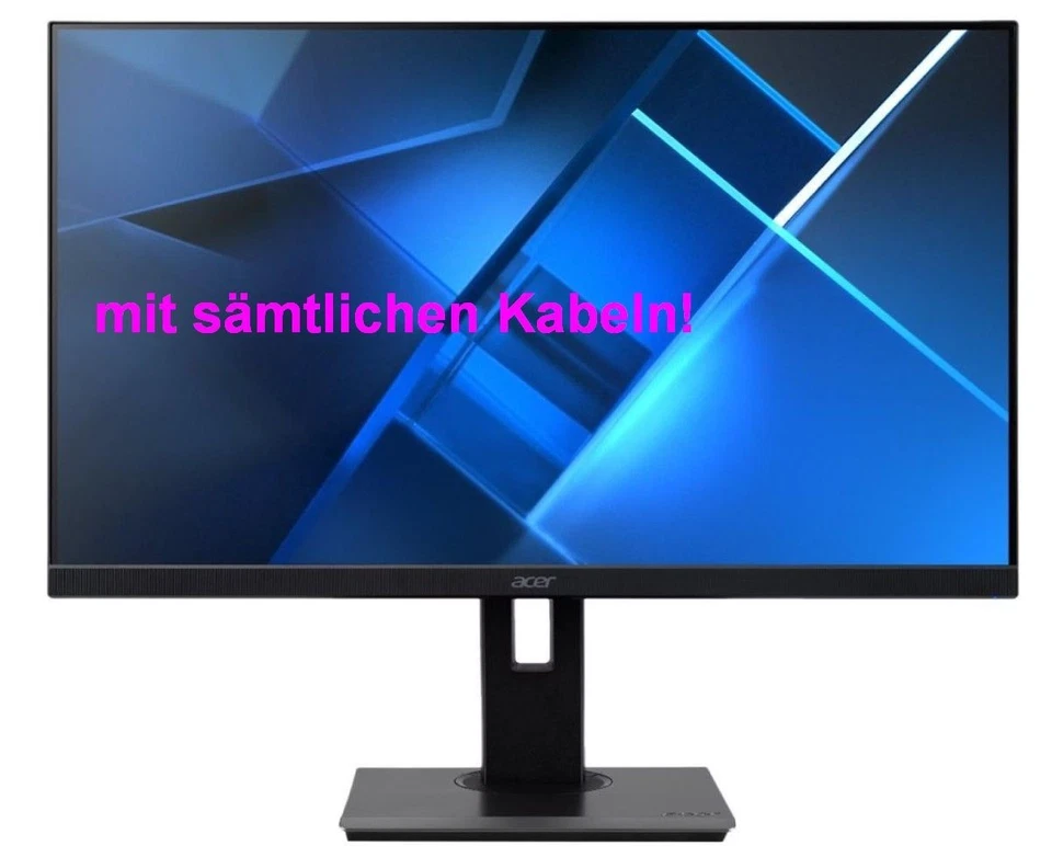 Acer B247Y 23,8" Monitor 1920 x 1080 Full HD schwarz