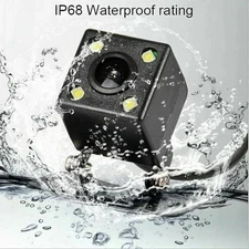 Car Rear View Reverse Backup Camera 170° Night Vision Parking Camera Waterproof