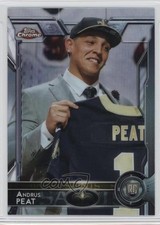 2015 Topps Chrome Rookies Andrus Peat #133 6f2