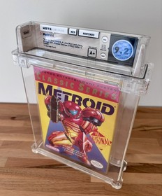 Nintendo NES Metroid NEW, sealed, very rare, WATA 9.2A+ (!)
