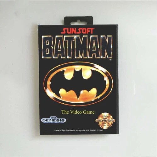 Batman : The Video Game - ROM Video Game Console Card Cartridge for GENESIS
