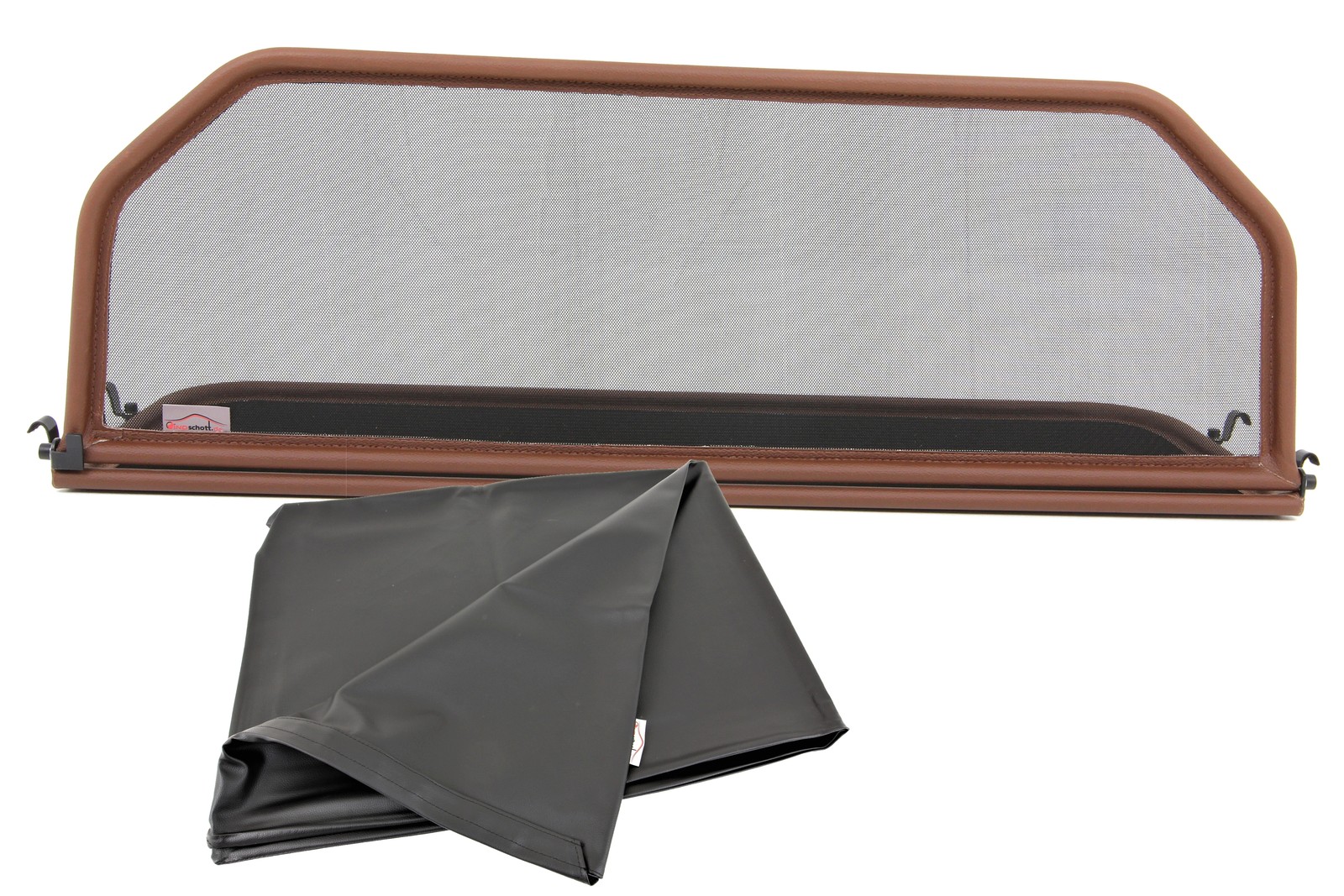 Wind deflector Mercedes SL R107 280,300,350,380,420,450,560 1971 - 1989 brown