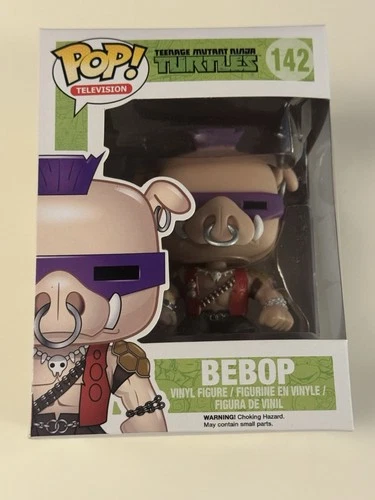 Funko Pop! Television TMNT Teenage Mutant Ninja Turtles Bebop #142 +protector