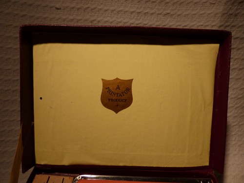 Vintage Printator Magic Reusable Bridge Whist Scorecard Marker Set of 4 - Picture 2 of 12