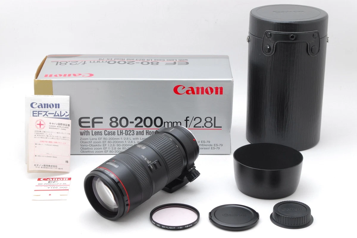 80-200mm Canon L f⁄2.8 EF eBay | Review lens zoom - F2.8 Japan