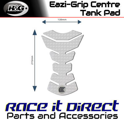Eazi-Grip Center Tank Pads für Super Soco TC 2020-2026 EVO D Clear Eazi-Grip