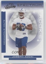2006 Playoff Absolute Memorabilia Rookie Spectrum Black 84/100 Joseph Addai 0c6