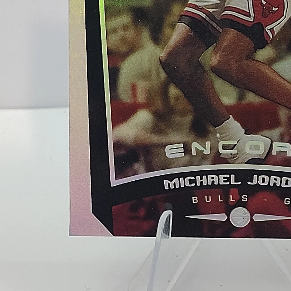 1998-99 Upper Deck Encore - Michael Jordan #105 Rainbow Foil Chicago Bulls NM 🔥 - Image 2 of 4