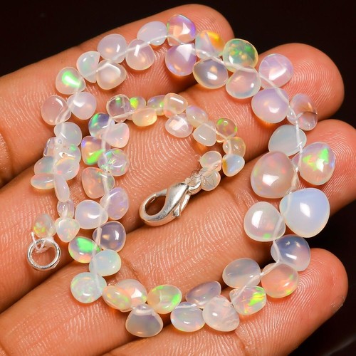 Opale Naturale Bracciale in Argento 2582 - Dimora degli Angeli
