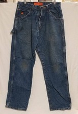 Wrangler Riggs FR Carpenter Jeans FR3W020  33x32  EUC  T2